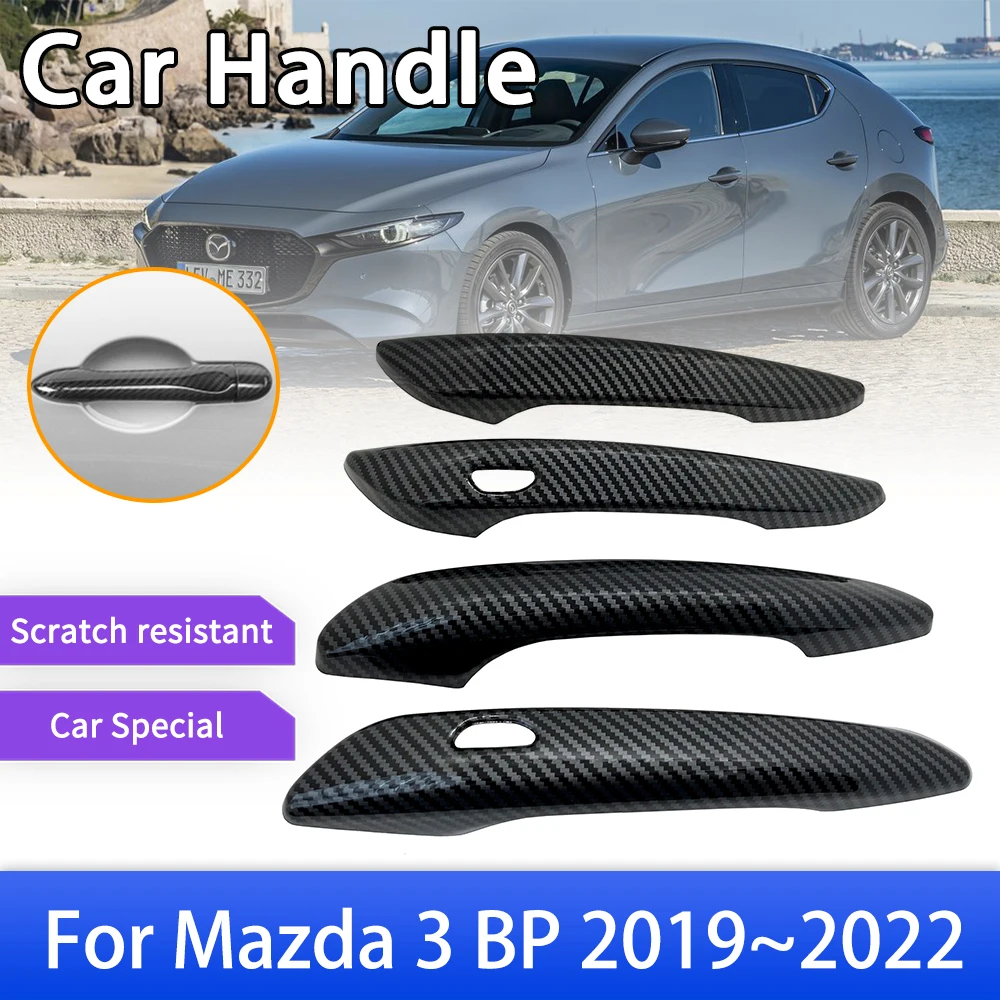 Прочная крышка из углеродного волокна для дверной ручки Mazda 3 4-го поколения BP 2019 2020 2021 2022, украшение автомобиля, защитные аксессуары, наклейка, отделка
Прочная крышка из углеродного волокна для дверной ручки Mazda 3 4-го поколения BP 2019 2020 2021 2022, украшение автомобиля, защитные аксессуары, наклейка, отделка