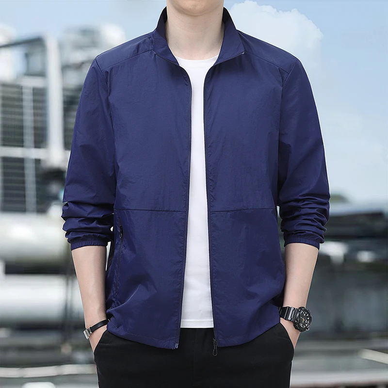 Hiking Fishing Cycling Thin Gym Summer Outdoor Sport Windbreaker Ultra Light Coats Men Quick Dry Sun-Protective Thin Jacket
Hiking Fishing Cycling Thin Gym Summer Outdoor Sport Windbreaker Ultra Light Coats Men Quick Dry Sun-Protective Thin Jacket