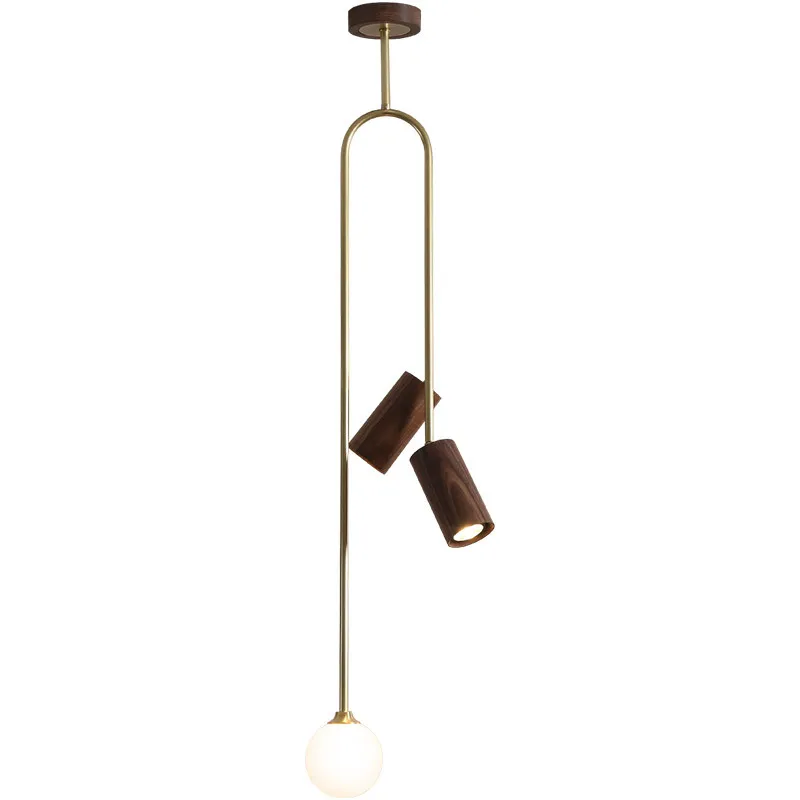 Bedside chandelier, light luxury, simple and modern, minimalist ins living room background wall walnut, all copper lamp
Bedside chandelier, light luxury, simple and modern, minimalist ins living room background wall walnut, all copper lamp