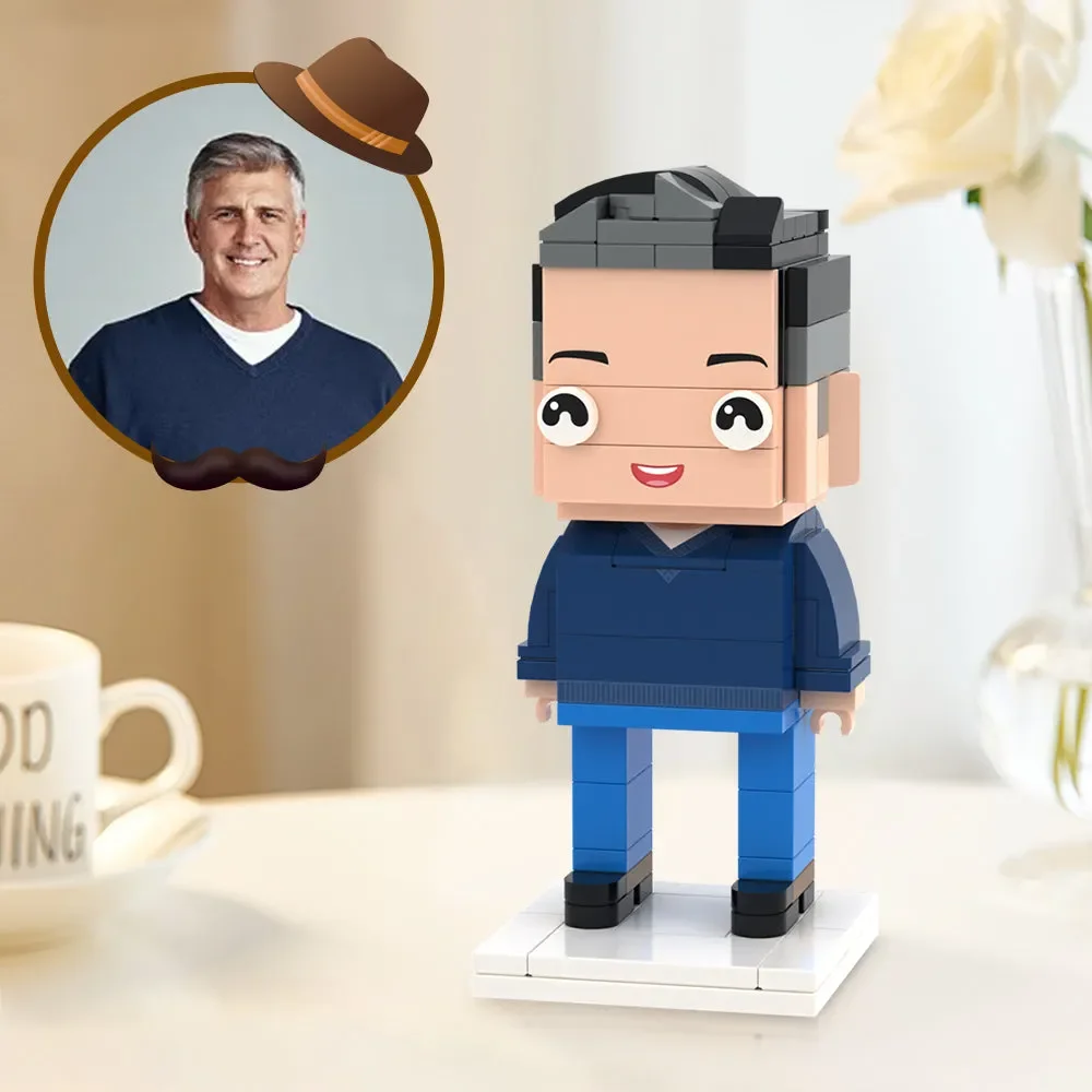 Small Particle Character Brick Model, Custom Design, Great Engagement Father's Day Gift for Festival Celebration & Showcase
Small Particle Character Brick Model, Custom Design, Great Engagement Father's Day Gift for Festival Celebration & Showcase