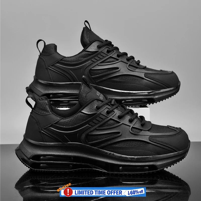 Men's Sports Shoes Air cushion Running Shoes Male Chunky Sneakers Shock-absorbing Athletics Training Shoes Streetwear Footwear
Men's Sports Shoes Air cushion Running Shoes Male Chunky Sneakers Shock-absorbing Athletics Training Shoes Streetwear Footwear
