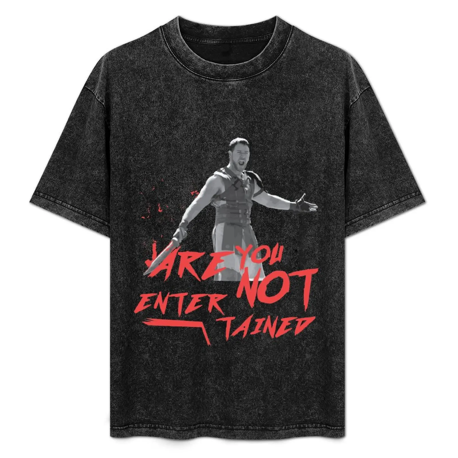Gladiator - Are You Not Entertained! T-Shirt Work Wear Breathable Tee
Gladiator - Are You Not Entertained! T-Shirt Work Wear Breathable Tee