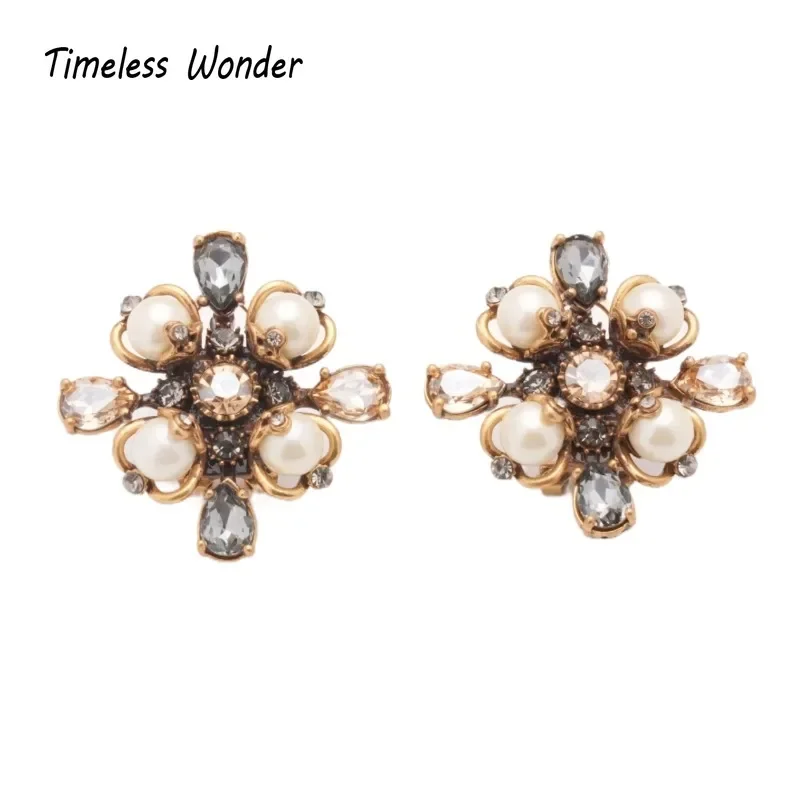 Timeless Wonder Fancy Crystal Zircon Floral Button Earrings for Women Designer Jewelry Punk Sweet Gift Rare Top Neat Classy 3346
Timeless Wonder Fancy Crystal Zircon Floral Button Earrings for Women Designer Jewelry Punk Sweet Gift Rare Top Neat Classy 3346