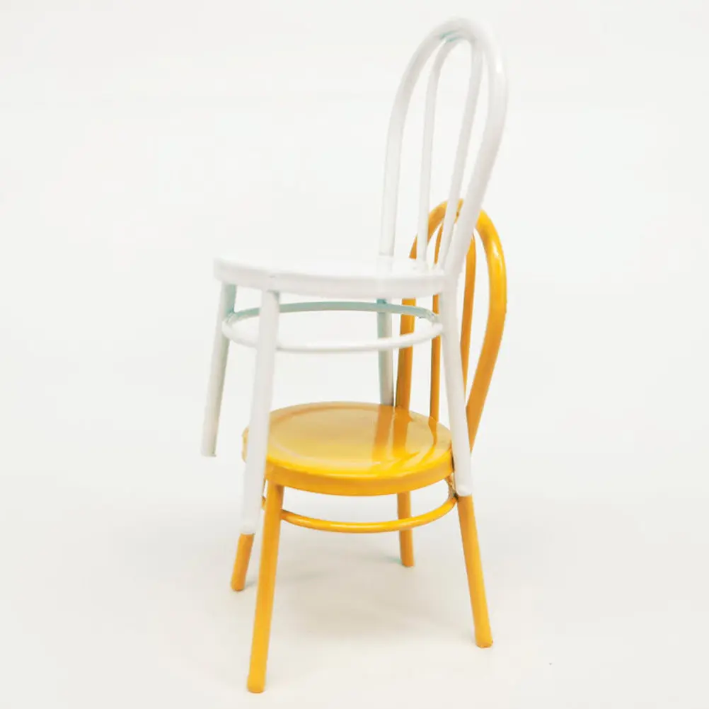 2Pcs Miniature Iron Dining Chairs 1 12 Scale Small House Decor Mini Metal Chair Ornaments Micro Landscape Accessories
2Pcs Miniature Iron Dining Chairs 1 12 Scale Small House Decor Mini Metal Chair Ornaments Micro Landscape Accessories