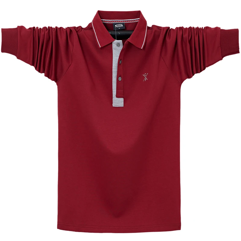 Autumn Spring New Men's Solid Polo Shirt Lapel Long-sleeved Polos Shirt Button Collar Fashion Thick Shirt Casual Loose Tops 6XL
Autumn Spring New Men's Solid Polo Shirt Lapel Long-sleeved Polos Shirt Button Collar Fashion Thick Shirt Casual Loose Tops 6XL