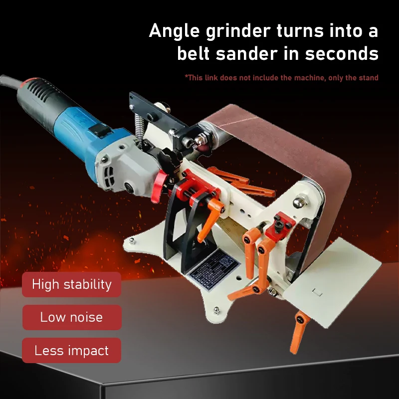 Handheld Multifunctional Stand for Industrial Grade Small Belt Sander Knives Open Edge Grinding Polishing Angle Grinder
Handheld Multifunctional Stand for Industrial Grade Small Belt Sander Knives Open Edge Grinding Polishing Angle Grinder