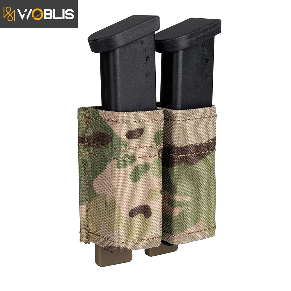 Tactical Mag Pouch 9mm Molle Double Carbon Fiber Magazine Carrier with Quick Release Hook Mag Insert Ranger Green
Tactical Mag Pouch 9mm Molle Double Carbon Fiber Magazine Carrier with Quick Release Hook Mag Insert Ranger Green