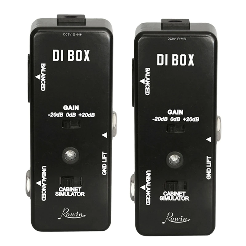 2X DI BOX LEF-331 Micro-DI с Sim-картой кабины и педалью для создания гитарных эффектов True Bypass
2X DI BOX LEF-331 Micro-DI с Sim-картой кабины и педалью для создания гитарных эффектов True Bypass