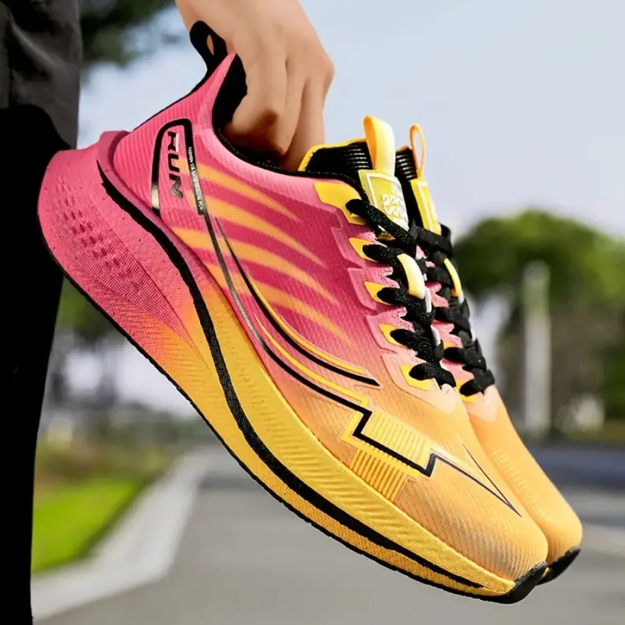 Spring Outing Street Style Pink and Yellow Contrast Casual Shoes Soft-Soled Versatile Walking Shoes
Spring Outing Street Style Pink and Yellow Contrast Casual Shoes Soft-Soled Versatile Walking Shoes