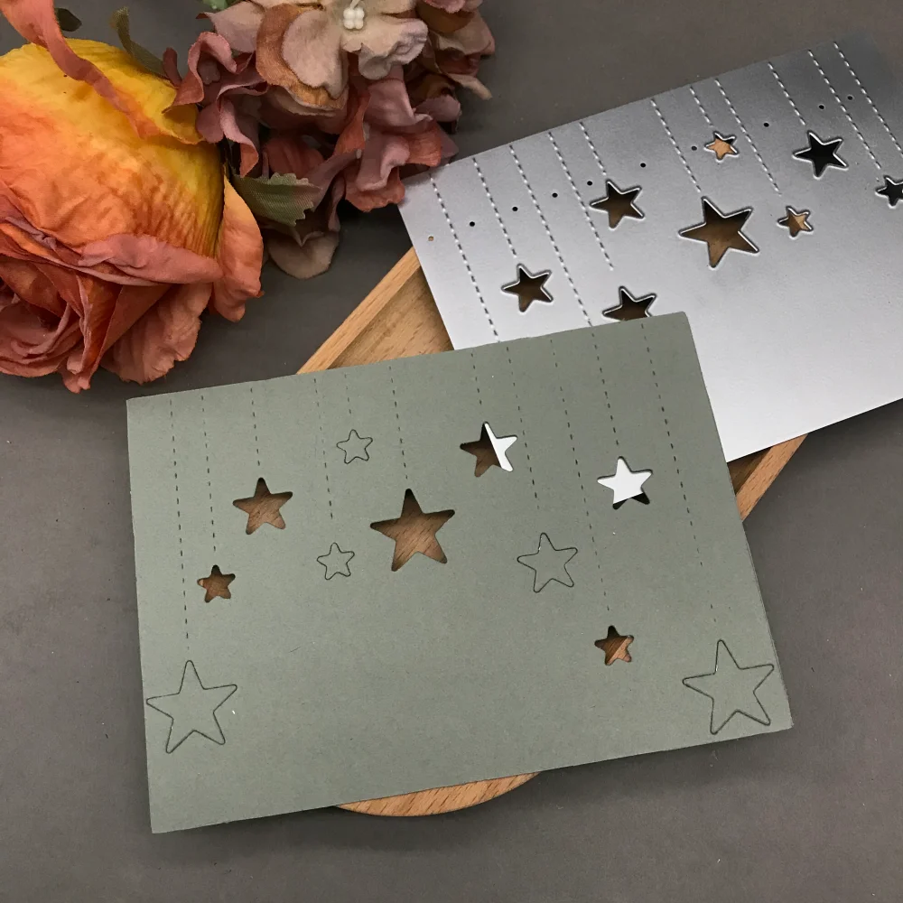 1pcs metal cutting dies cut die mold Starry background Scrapbook paper craft blade punch stencils dies
1pcs metal cutting dies cut die mold Starry background Scrapbook paper craft blade punch stencils dies