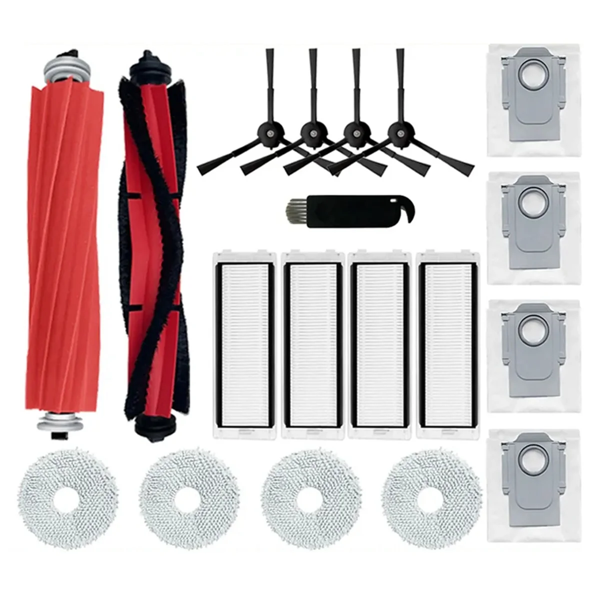 For Q / P10 Robot Vacuum Cleaner Main Side Brush HEPA Filter Mop Cloth Dust Bag Accessories Parts Spare
For Q / P10 Robot Vacuum Cleaner Main Side Brush HEPA Filter Mop Cloth Dust Bag Accessories Parts Spare