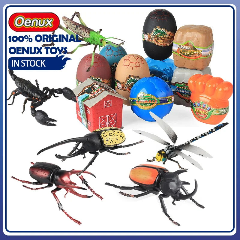 Oenux 4D Assembly Insect Models Grasshopper Scorpion Wasp Rhinoceros Beetle Dragonfly DIY Kit Realistic Bug Figurines
Oenux 4D Assembly Insect Models Grasshopper Scorpion Wasp Rhinoceros Beetle Dragonfly DIY Kit Realistic Bug Figurines