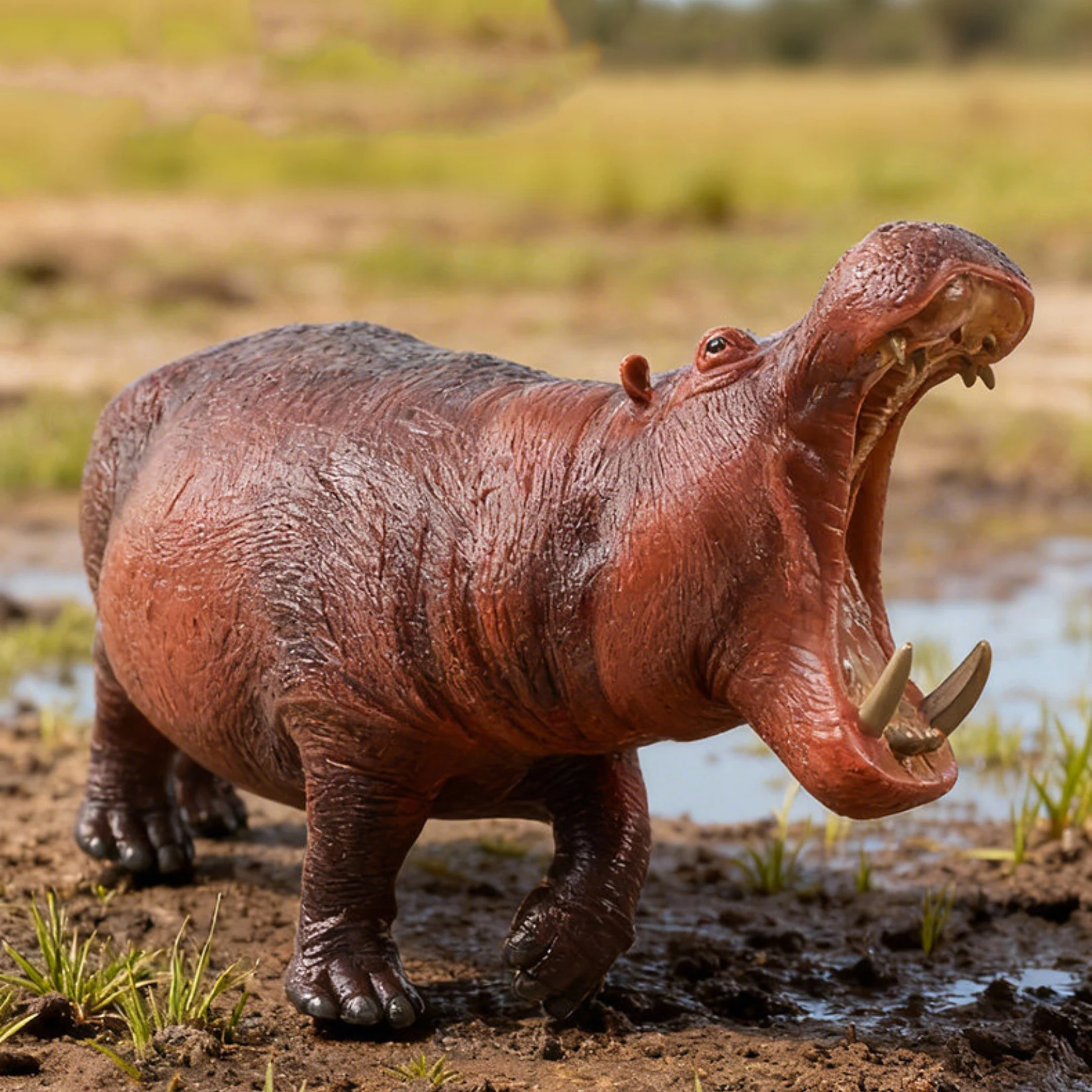 RECUR Hippopotamus Figure Soft PVC Realistic Hippo Wildlife Simulation Model Collection Scene Decoration Birthday Gift
RECUR Hippopotamus Figure Soft PVC Realistic Hippo Wildlife Simulation Model Collection Scene Decoration Birthday Gift