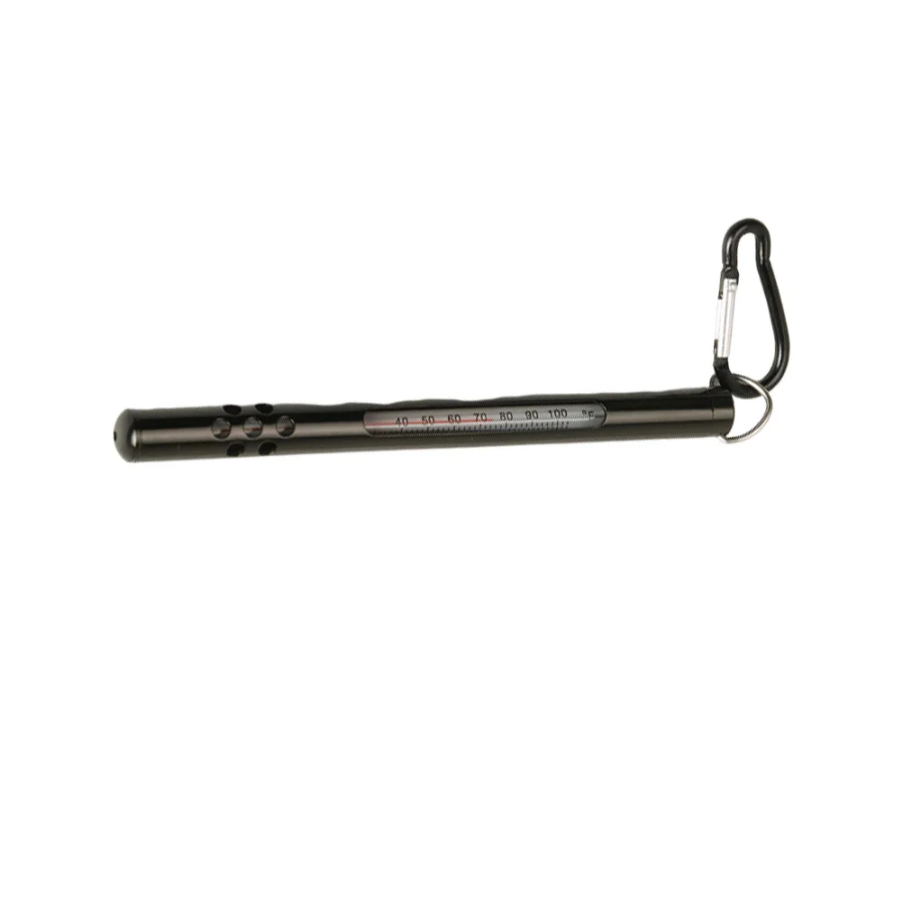 Fishing Thermometer Portable Fishing Pencil Type Thermometer Fahrenheit Celsius Pencil Tip Fishing Tool (Black)
Fishing Thermometer Portable Fishing Pencil Type Thermometer Fahrenheit Celsius Pencil Tip Fishing Tool (Black)