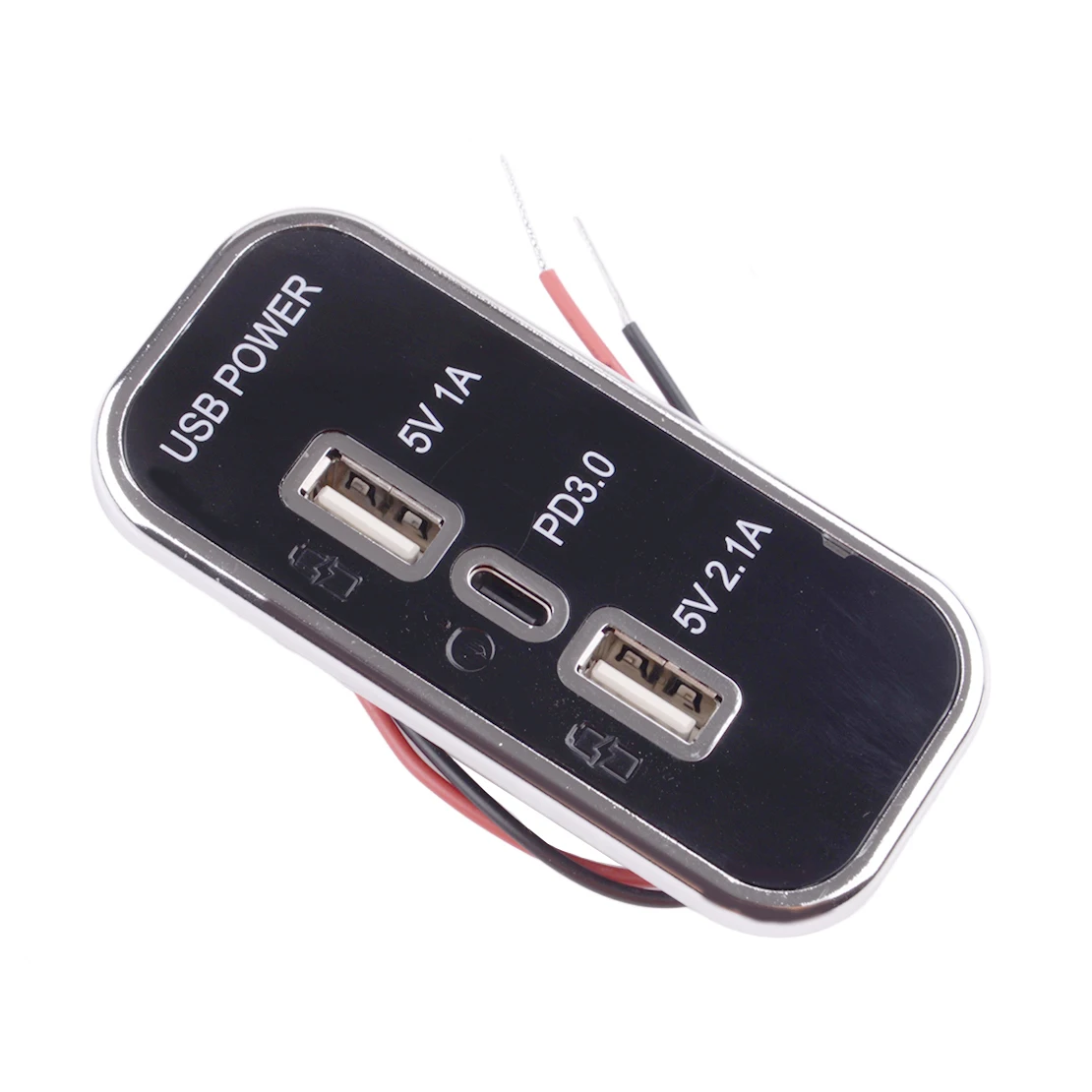 12-24 в двойной USB и PD 3.0 Type-C 3 порта Автомобильный RV мотоцикл быстрое зарядное устройство гнездо электрическая розетка подходит для автобусов лодок морских сил
12-24 в двойной USB и PD 3.0 Type-C 3 порта Автомобильный RV мотоцикл быстрое зарядное устройство гнездо электрическая розетка подходит для автобусов лодок морских сил