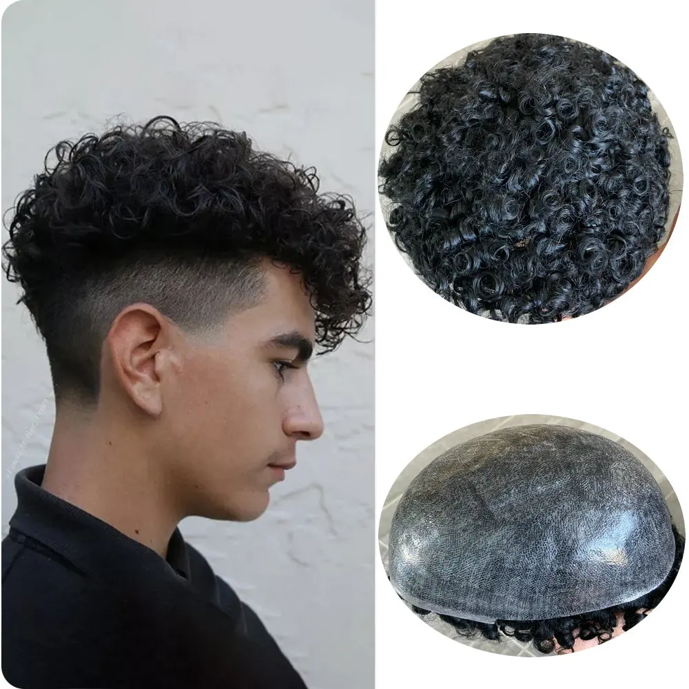 15MM Afo Men Toupee Natural Hairline Black Men Human Hair Wigs Durable Super Thin Skin Vlooped Base Undetectable Microskin Syste
15MM Afo Men Toupee Natural Hairline Black Men Human Hair Wigs Durable Super Thin Skin Vlooped Base Undetectable Microskin Syste
