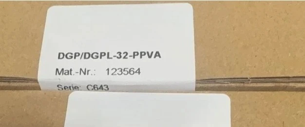Brand New DGP/DGPL-32-PPVA 123564 Fast transport
Brand New DGP/DGPL-32-PPVA 123564 Fast transport