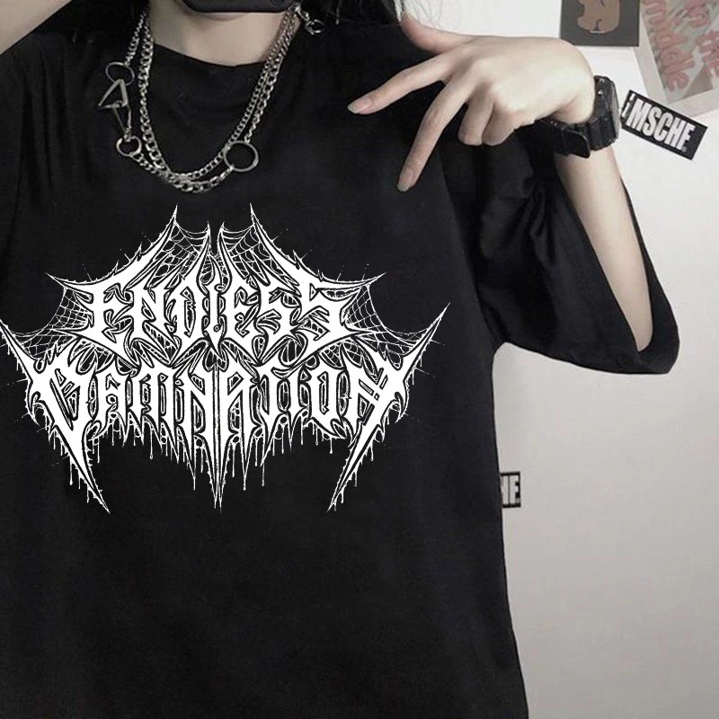 Vintage Women T-shirts Y2k Harajuku Oversized Tshirt Aesthetic Gothic Punk Clothes T-shirt with Short Sleeve Spider Web Graphic
Vintage Women T-shirts Y2k Harajuku Oversized Tshirt Aesthetic Gothic Punk Clothes T-shirt with Short Sleeve Spider Web Graphic