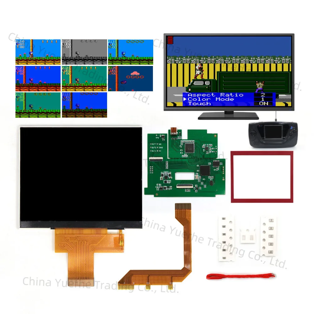 Hispeedido hight light 3.5 "640x480 retro pixel hd ips lcd kit para sega game gear 720p hdmi-compatível para console sega gg
Hispeedido hight light 3.5 "640x480 retro pixel hd ips lcd kit para sega game gear 720p hdmi-compatível para console sega gg