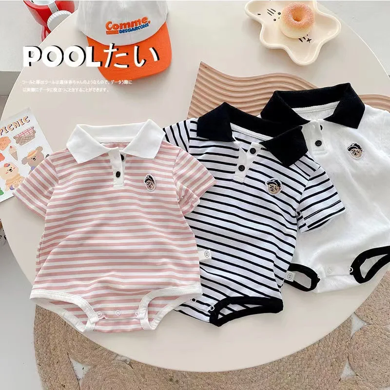 Somenie summer baby clothes short-sleeved onesie boy baby newborn super cute cartoon thin triangular jersey fart coat
Somenie summer baby clothes short-sleeved onesie boy baby newborn super cute cartoon thin triangular jersey fart coat