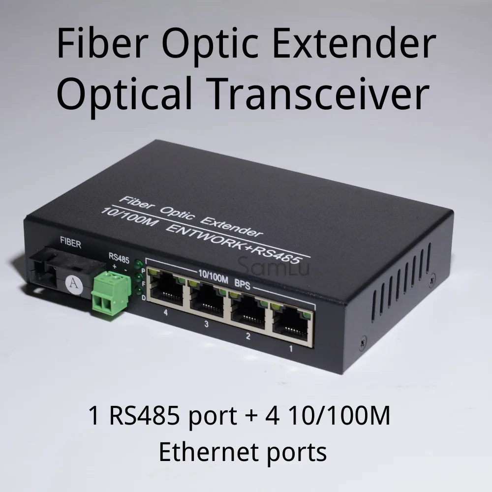 1 пара оптоволоконных передатчиков и приемников данных BIDI, 1 порт + 4 порта Ethernet 10/100, симплексный оптоволоконный медиаконвертер SM
1 пара оптоволоконных передатчиков и приемников данных BIDI, 1 порт + 4 порта Ethernet 10/100, симплексный оптоволоконный медиаконвертер SM