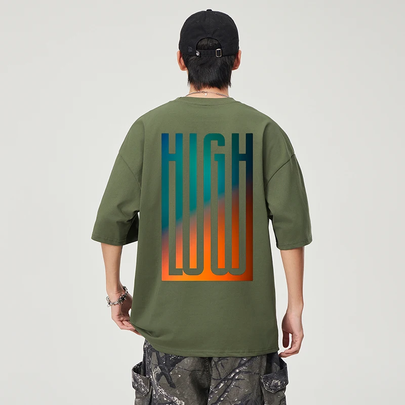 Summer New Washed Trendy Brand Printed Half Sleeved For Men'S Loose Soft And Comfortable Pure Cotton Simple Breathable T-Shirt
Summer New Washed Trendy Brand Printed Half Sleeved For Men'S Loose Soft And Comfortable Pure Cotton Simple Breathable T-Shirt