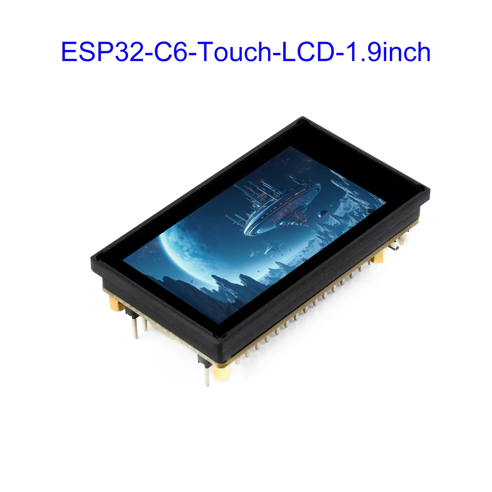 ESP32-C6 1.9inch LCD Touch Display Development Board Type-C 170x320 262K Color 160MHz RISC-V Processor 2.4GHz WiFi 6 Bluetooth 5
ESP32-C6 1.9inch LCD Touch Display Development Board Type-C 170x320 262K Color 160MHz RISC-V Processor 2.4GHz WiFi 6 Bluetooth 5