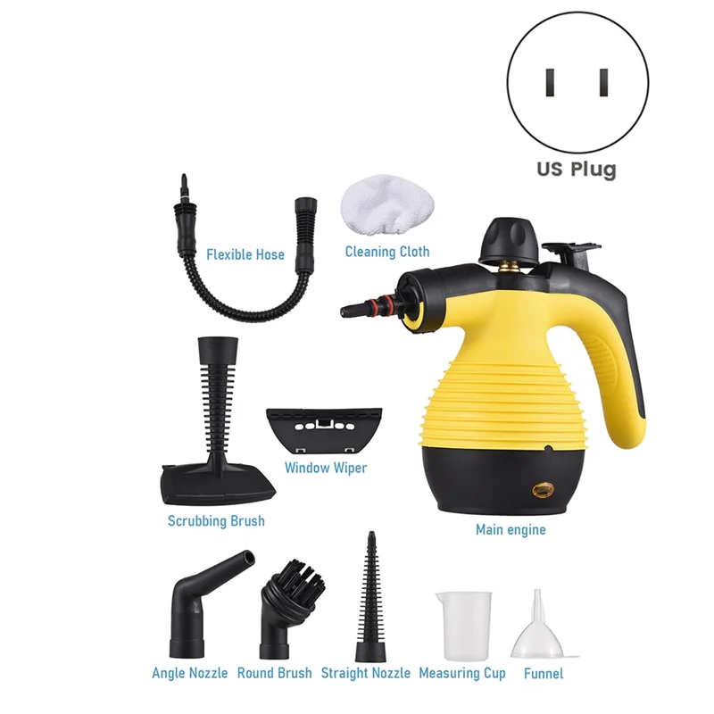 TFORU-ручной пароочиститель 1050 Вт, многофункциональная высокотемпературная пароочистительная машина под давлением для диванов, сидений, кухни U
TFORU-ручной пароочиститель 1050 Вт, многофункциональная высокотемпературная пароочистительная машина под давлением для диванов, сидений, кухни U