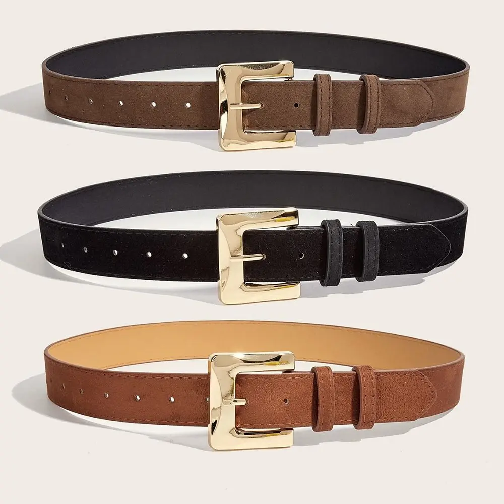 Fashion Frosted Suede Leather Belt All-Match Casual Business Waist Strap Luxury Design Retro Pin Buckle Waistband For Women
Fashion Frosted Suede Leather Belt All-Match Casual Business Waist Strap Luxury Design Retro Pin Buckle Waistband For Women