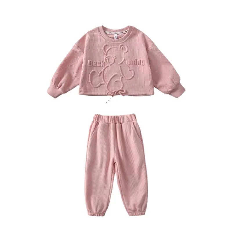 Girls' autumn clothing 2026 new suit children's autumn sports two-piece set children's fashion baby girl casual sweater
Girls' autumn clothing 2026 new suit children's autumn sports two-piece set children's fashion baby girl casual sweater