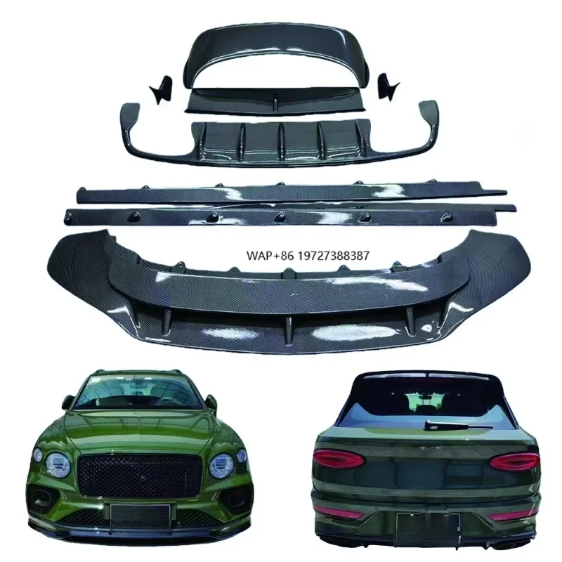 ForNew Model Limited Edition W12 Carbon Fiber Body Kit - Front Lip, Side Skirts, Rear Lip & Spoiler
ForNew Model Limited Edition W12 Carbon Fiber Body Kit - Front Lip, Side Skirts, Rear Lip & Spoiler