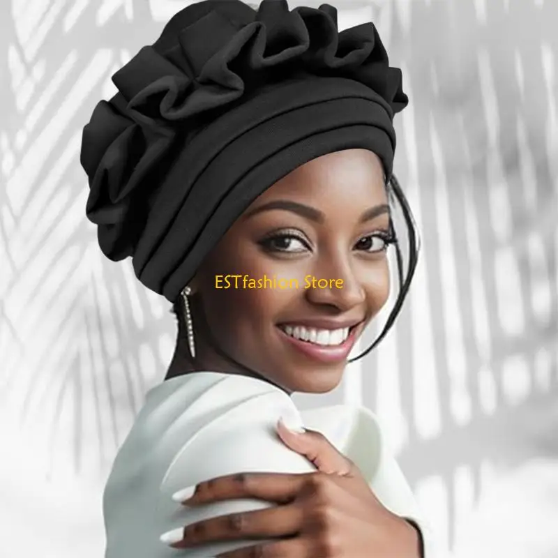 Y5GC African Headwrap Turban Caps for Women Hair Bonnet Hair Wrap Head Scarf
Y5GC African Headwrap Turban Caps for Women Hair Bonnet Hair Wrap Head Scarf