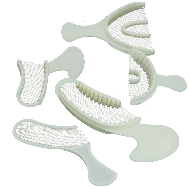 5/10pcs Dental Impression Bite Registration Net Tray Disposable Dental Net Tray Oral Care Tools 5 Type
5/10pcs Dental Impression Bite Registration Net Tray Disposable Dental Net Tray Oral Care Tools 5 Type