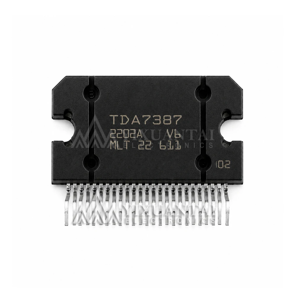 5PCS/LOT NEW Original TDA7387 TDA 7387 Audio Amp Speaker 4-CH Stereo 22W Class-AB Automotive 25-Pin FLEXIWATT
5PCS/LOT NEW Original TDA7387 TDA 7387 Audio Amp Speaker 4-CH Stereo 22W Class-AB Automotive 25-Pin FLEXIWATT