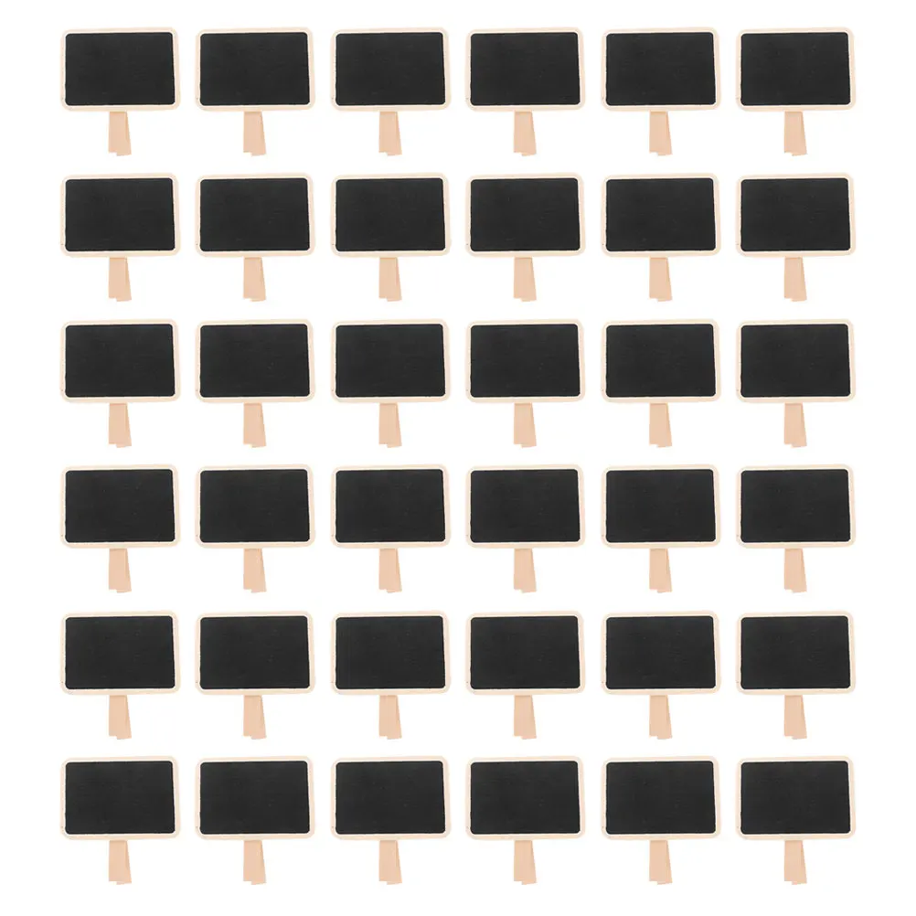 50Pcs Miniature Chalkboard Signs With Clips Wooden Memo Boards For Notes Reminders Tags Food Display
50Pcs Miniature Chalkboard Signs With Clips Wooden Memo Boards For Notes Reminders Tags Food Display