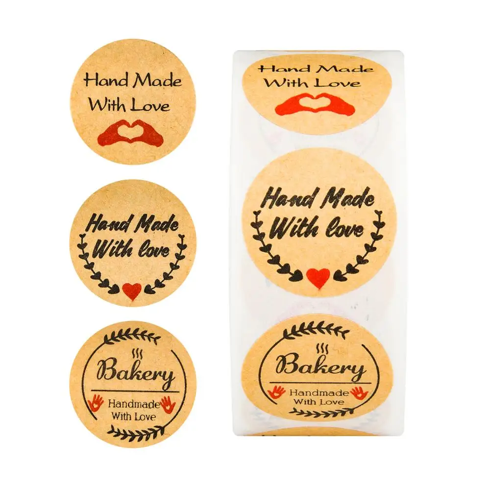 50Pcs Kraft Sticker 3 Style Round Seal Label Handmade Scrapbooking Envelope Stationery Sticker Holiday Decoration Sticker
50Pcs Kraft Sticker 3 Style Round Seal Label Handmade Scrapbooking Envelope Stationery Sticker Holiday Decoration Sticker