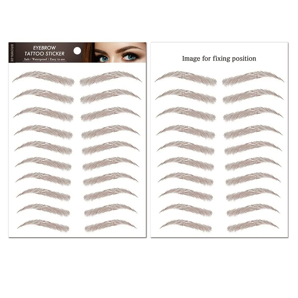 for Grooming Shaping Makeup Tools 6D Eyebrow Tattoos Stickers Simulation Eye Brow Eyebrow Stickers Water Transfers Decals
for Grooming Shaping Makeup Tools 6D Eyebrow Tattoos Stickers Simulation Eye Brow Eyebrow Stickers Water Transfers Decals