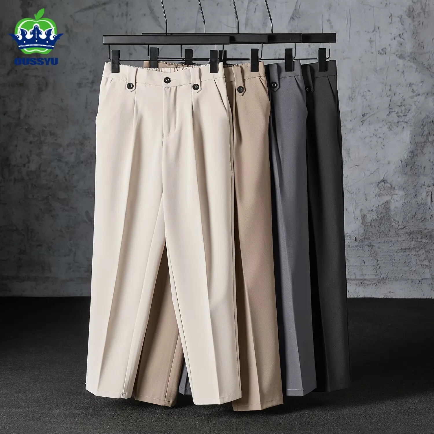 Brand Clothing Gentleman Style Men's Spring Summer Trousers Straight Long Pants High End Drape Business Formal Suit Pants Man
Brand Clothing Gentleman Style Men's Spring Summer Trousers Straight Long Pants High End Drape Business Formal Suit Pants Man
