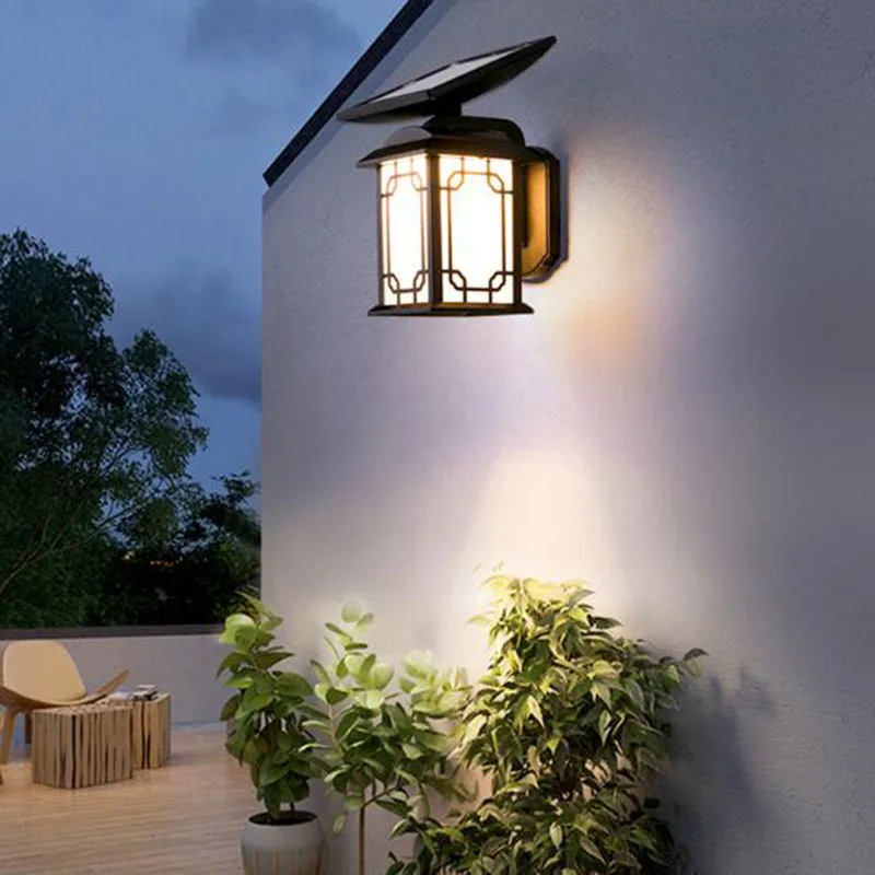Solar Sconce Wall Light Retro Waterproof Outdoor Garden Lighting Courtyard Aisle Terrance Hallway Decor LED Sconce Wall Lamps
Solar Sconce Wall Light Retro Waterproof Outdoor Garden Lighting Courtyard Aisle Terrance Hallway Decor LED Sconce Wall Lamps