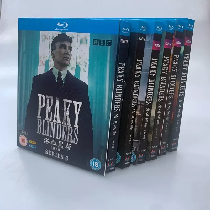 BD Blu-ray High Definition British Drama Bloody Gangster Season 1–6 Full Version Peaky Blinders 12-Disc Box
BD Blu-ray High Definition British Drama Bloody Gangster Season 1–6 Full Version Peaky Blinders 12-Disc Box