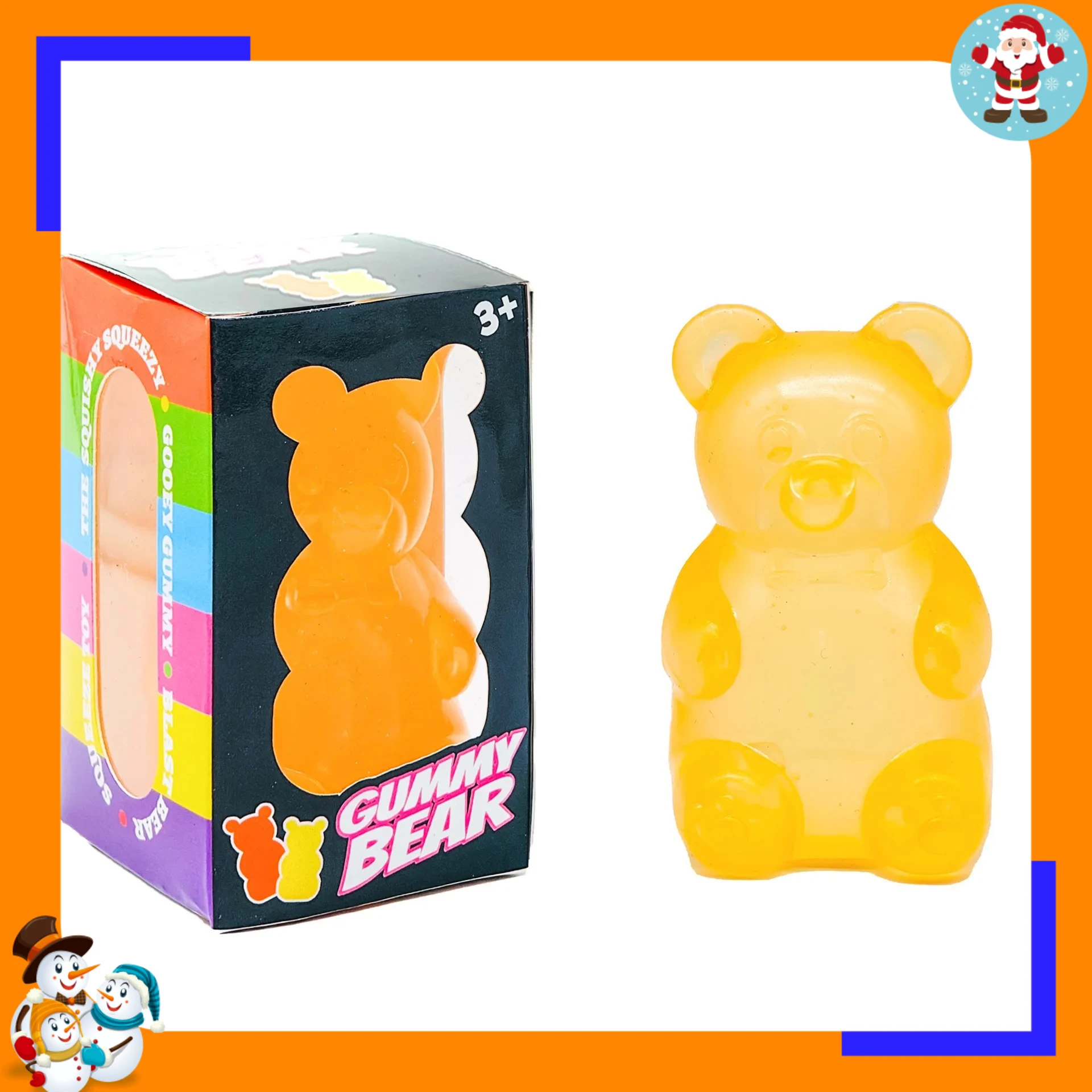 New NeeDoh Cute Gummy Bear Sensory Squeeze Toy with Jelly-like Filling Slow Rebound Stress Relief Toy To Alleviate Anxiety
New NeeDoh Cute Gummy Bear Sensory Squeeze Toy with Jelly-like Filling Slow Rebound Stress Relief Toy To Alleviate Anxiety