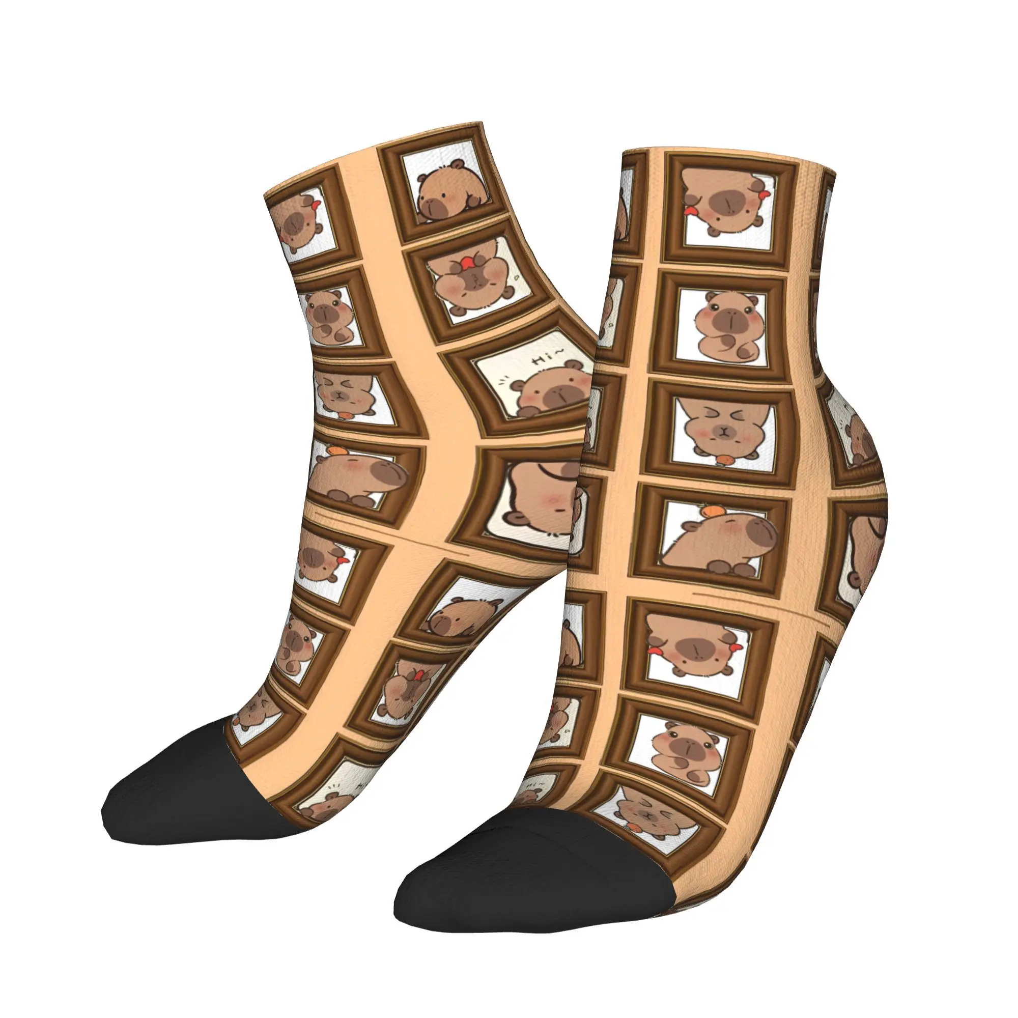 Cartoon Cute Capybara Socks Autumn Ankle Socks Korean Adults Men Quality Soft Socks Pattern Climbing Anti Slip Socks
Cartoon Cute Capybara Socks Autumn Ankle Socks Korean Adults Men Quality Soft Socks Pattern Climbing Anti Slip Socks