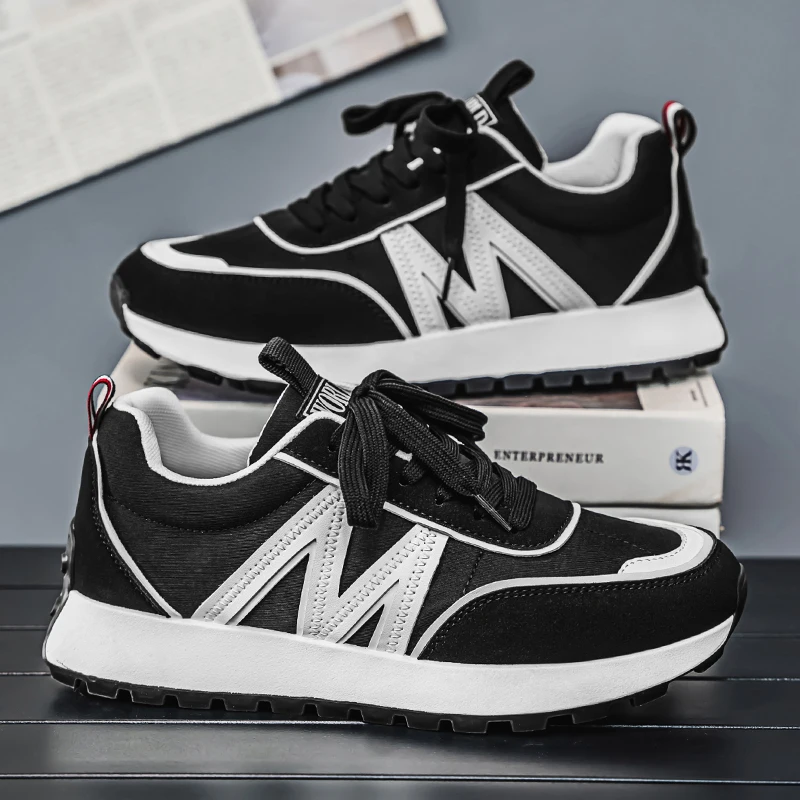 Men's Forrest Gump Shoes 2025 Summer New Breathable and Comfortable Lace Up Soft Sole Thick Sole Student Running Sports Shoes
Men's Forrest Gump Shoes 2025 Summer New Breathable and Comfortable Lace Up Soft Sole Thick Sole Student Running Sports Shoes