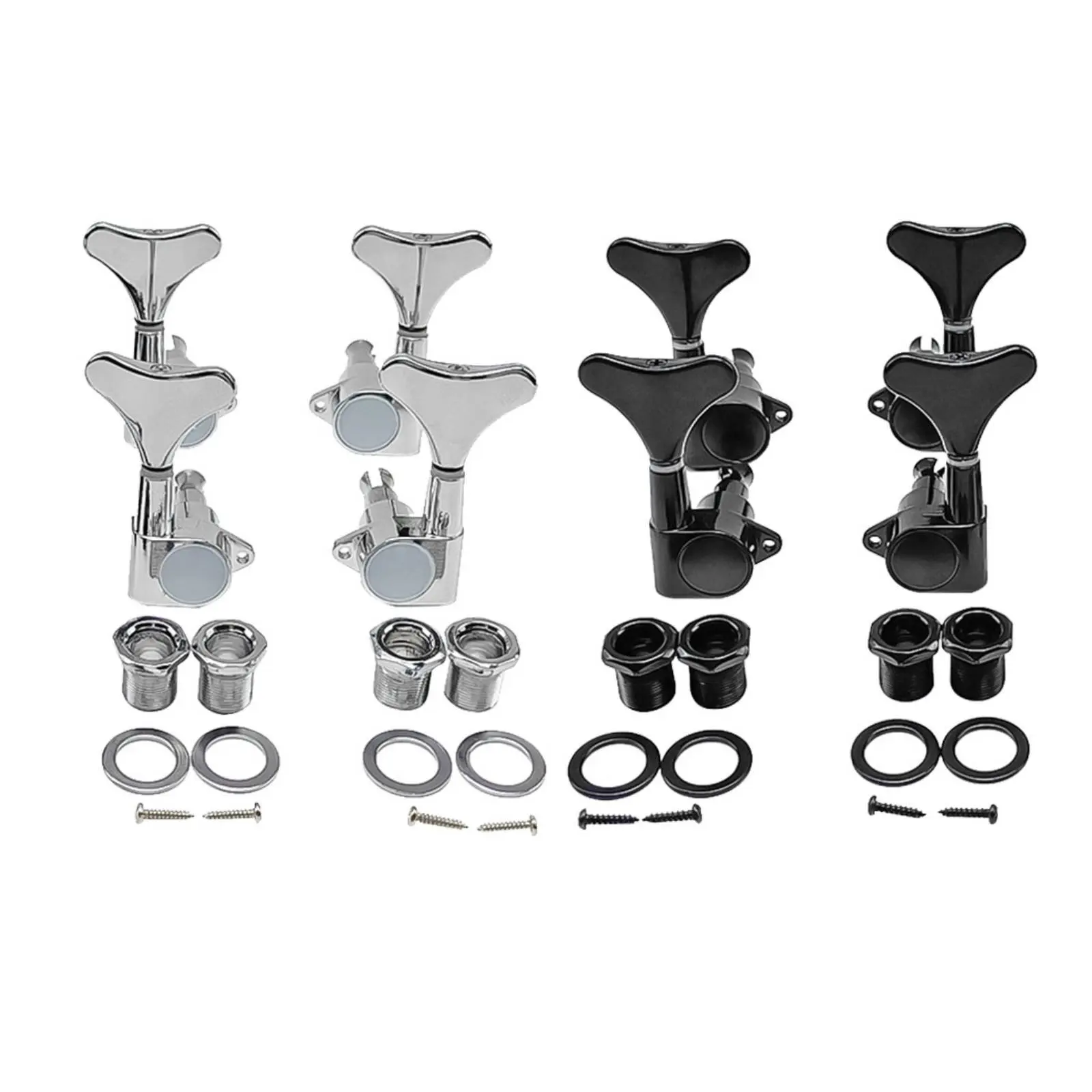 4 Pieces Sealed Bass Tuning Pegs Long-Lasting Electric Bass Machine Heads for Luthiers
4 Pieces Sealed Bass Tuning Pegs Long-Lasting Electric Bass Machine Heads for Luthiers