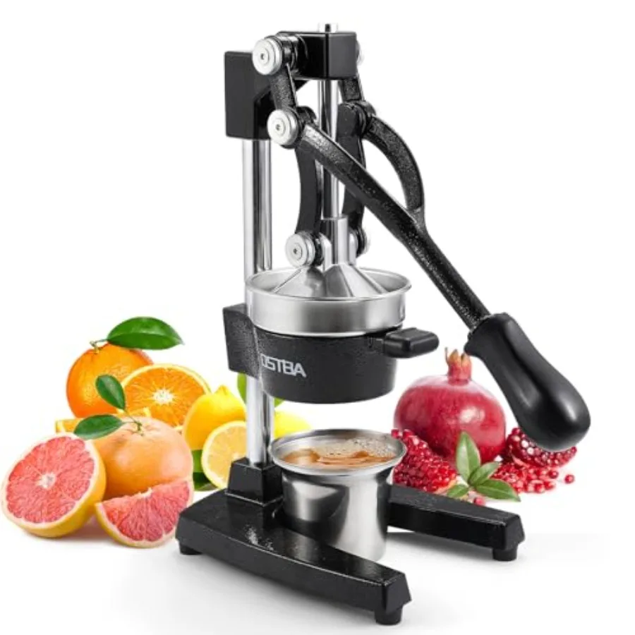 Cast Iron Manual Juicer Hand Press Commercial Grade Citrus Juicer Stainless Steel Lemon squeezer for Orange Lemon Lime Pomegran
Cast Iron Manual Juicer Hand Press Commercial Grade Citrus Juicer Stainless Steel Lemon squeezer for Orange Lemon Lime Pomegran
