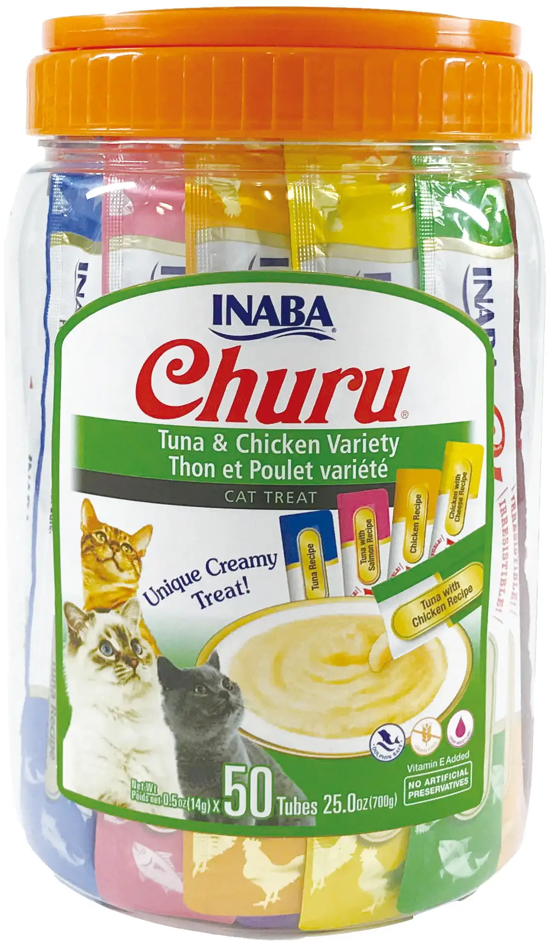 Мороженое для кошек INABA Churu, лижущее, сжимаемое кремовое пюре для кошек, Топпер с витамином Е и таурином, 0,5 унций
Мороженое для кошек INABA Churu, лижущее, сжимаемое кремовое пюре для кошек, Топпер с витамином Е и таурином, 0,5 унций