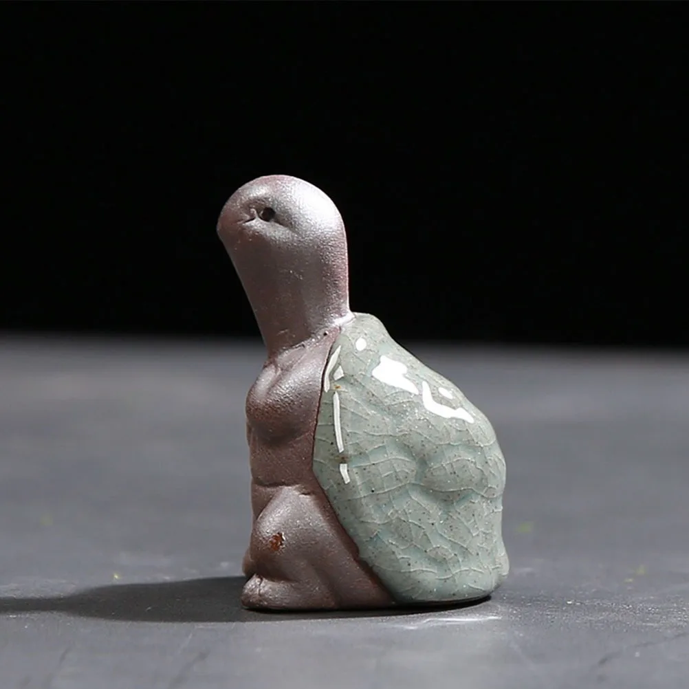 2Pcs Ceramic Tortoise Decorative Tea Pets Zen Style Ornaments for Tea Tray Desk Garden Micro Landscape Home Decoration 
2Pcs Ceramic Tortoise Decorative Tea Pets Zen Style Ornaments for Tea Tray Desk Garden Micro Landscape Home Decoration