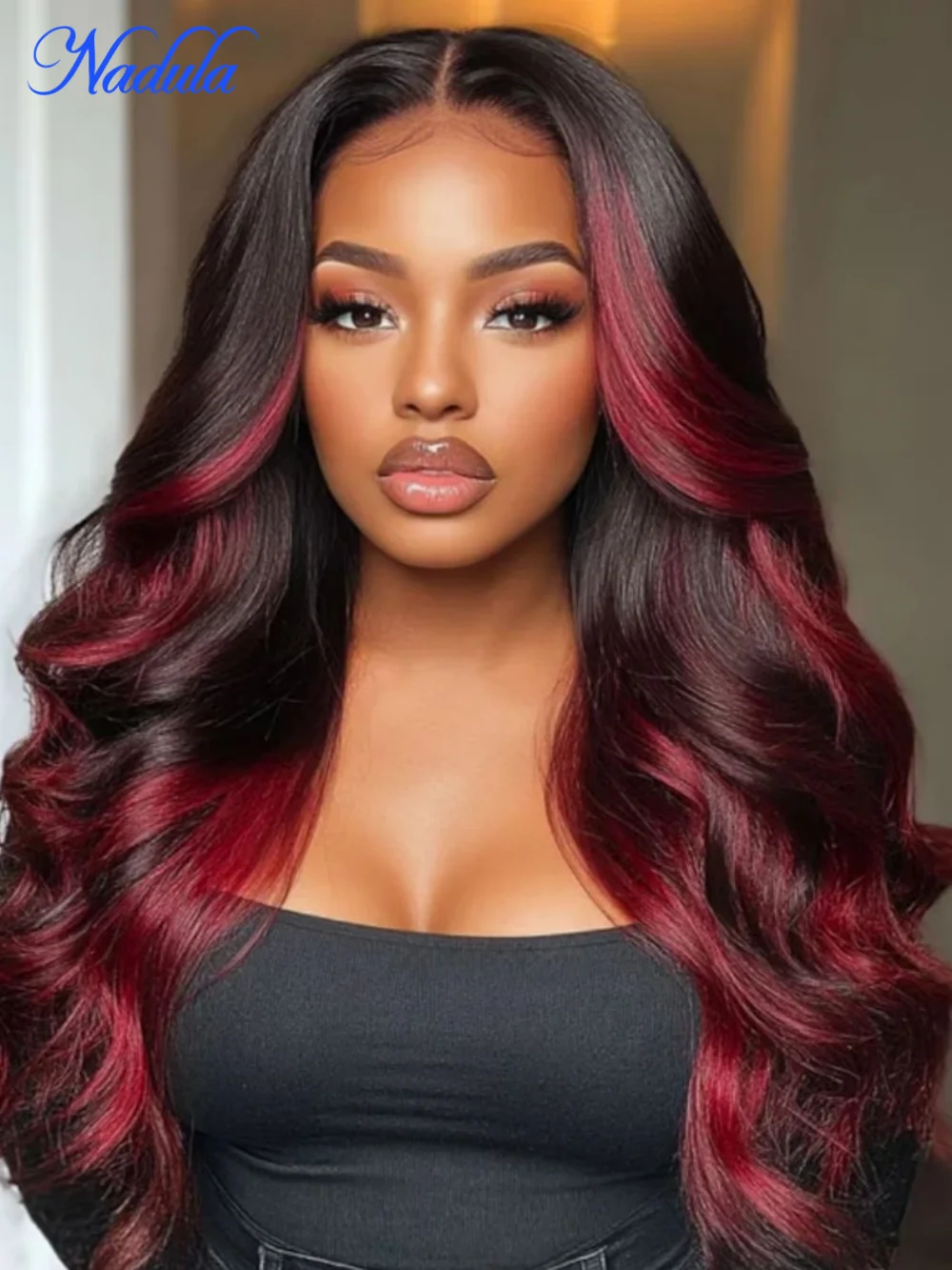 Clearance 7x5 Lace Loose Wave Burgundy Highlights Wig with Face Framing Layers Glueless Lace Closure Wig 180% Density
Clearance 7x5 Lace Loose Wave Burgundy Highlights Wig with Face Framing Layers Glueless Lace Closure Wig 180% Density