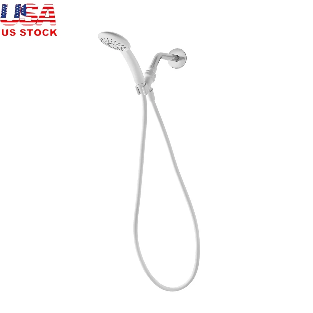 Handheld Showerhead with Hose and Mount Adjustable Spray Full Coverage Easy Installation Anti Swivel Lock Nut Watersense
Handheld Showerhead with Hose and Mount Adjustable Spray Full Coverage Easy Installation Anti Swivel Lock Nut Watersense