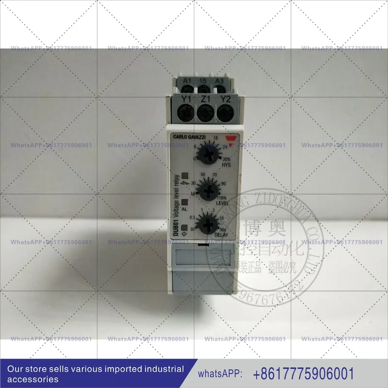 Original CARLOGAVAZZI Voltage Relay DUB01CB23500V DPB01CM48
Original CARLOGAVAZZI Voltage Relay DUB01CB23500V DPB01CM48